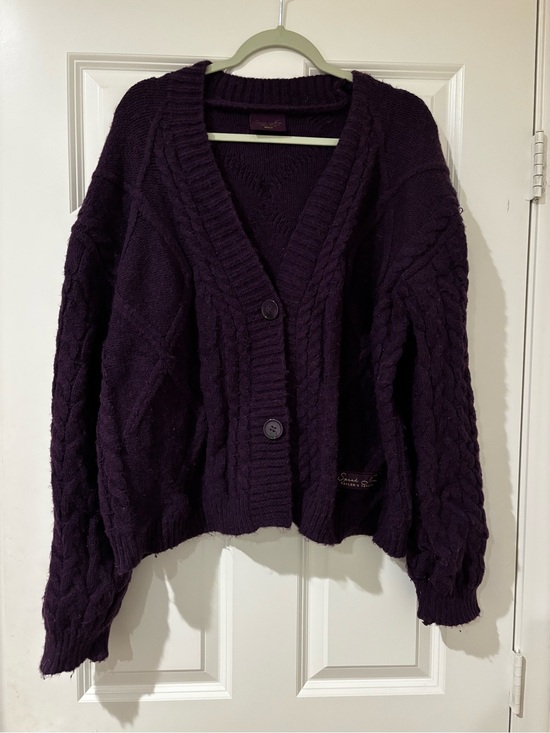 Taylor Swift Sweaters - Taylor Swift Speak Now Cable Knit Button-Up Cardigan